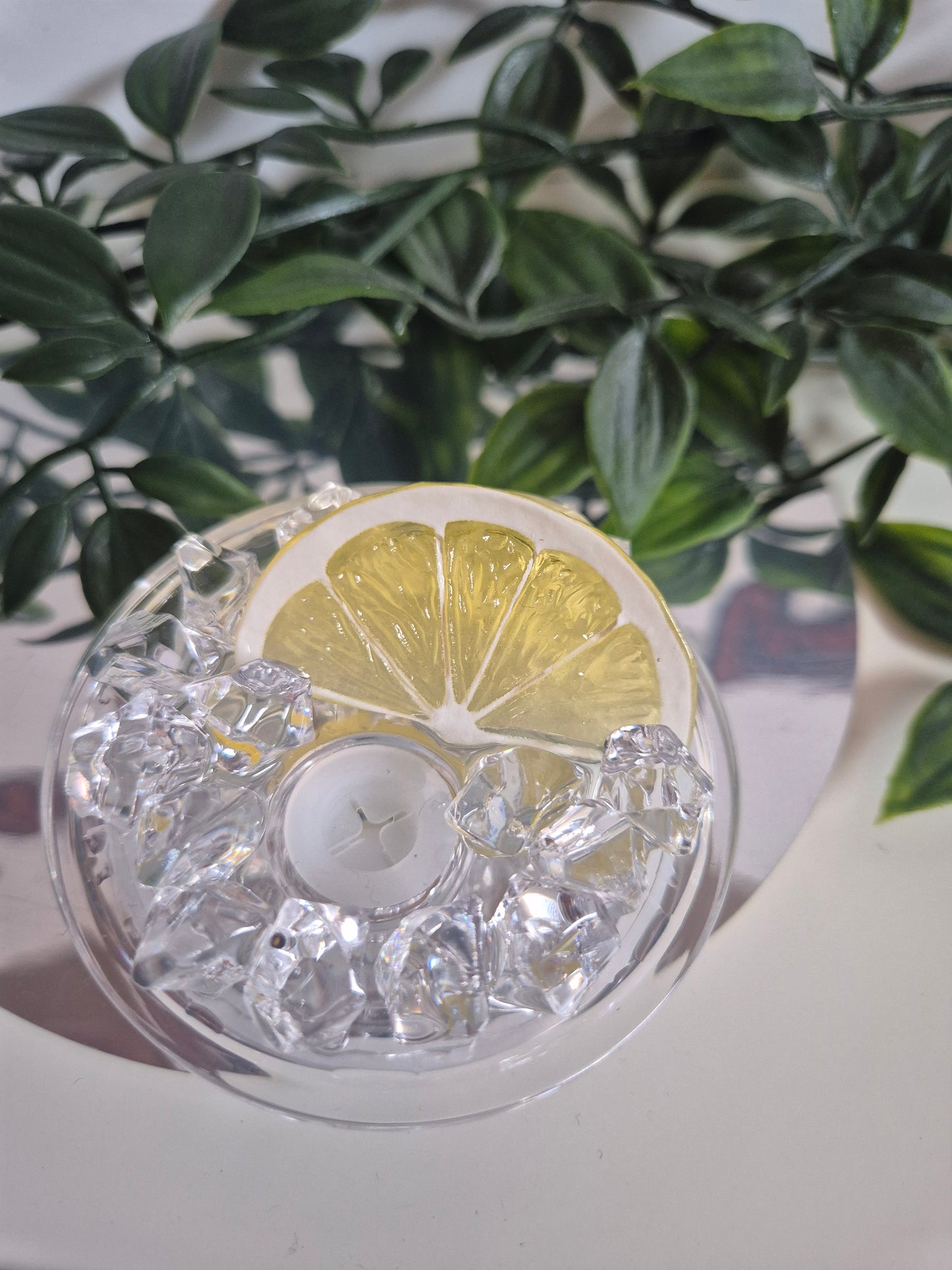 Sangria Snowglobe Cocktail Libby Cup (Acrylic)