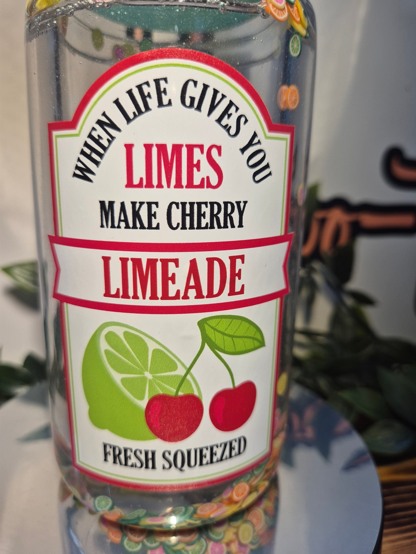 Cherry Limeade Libby Cup (Acrylic)