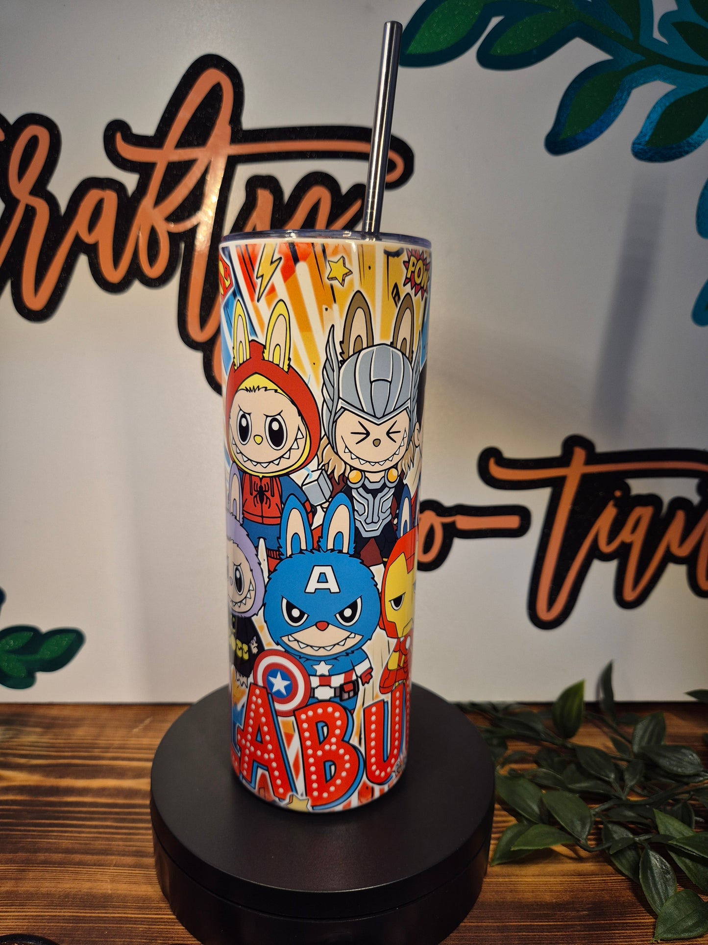 Monster Heroes Tumbler
