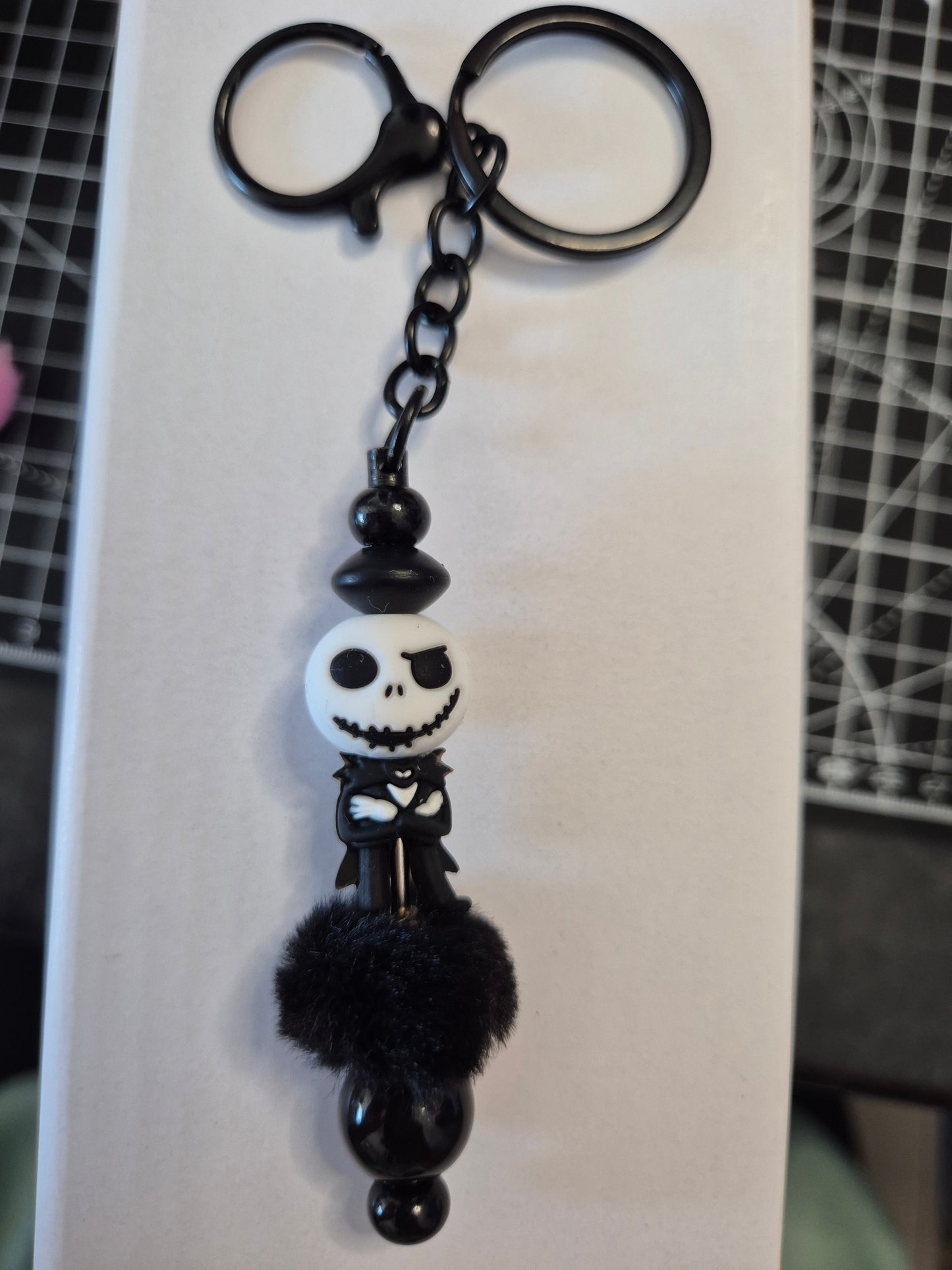 Skeleton Man Keyring