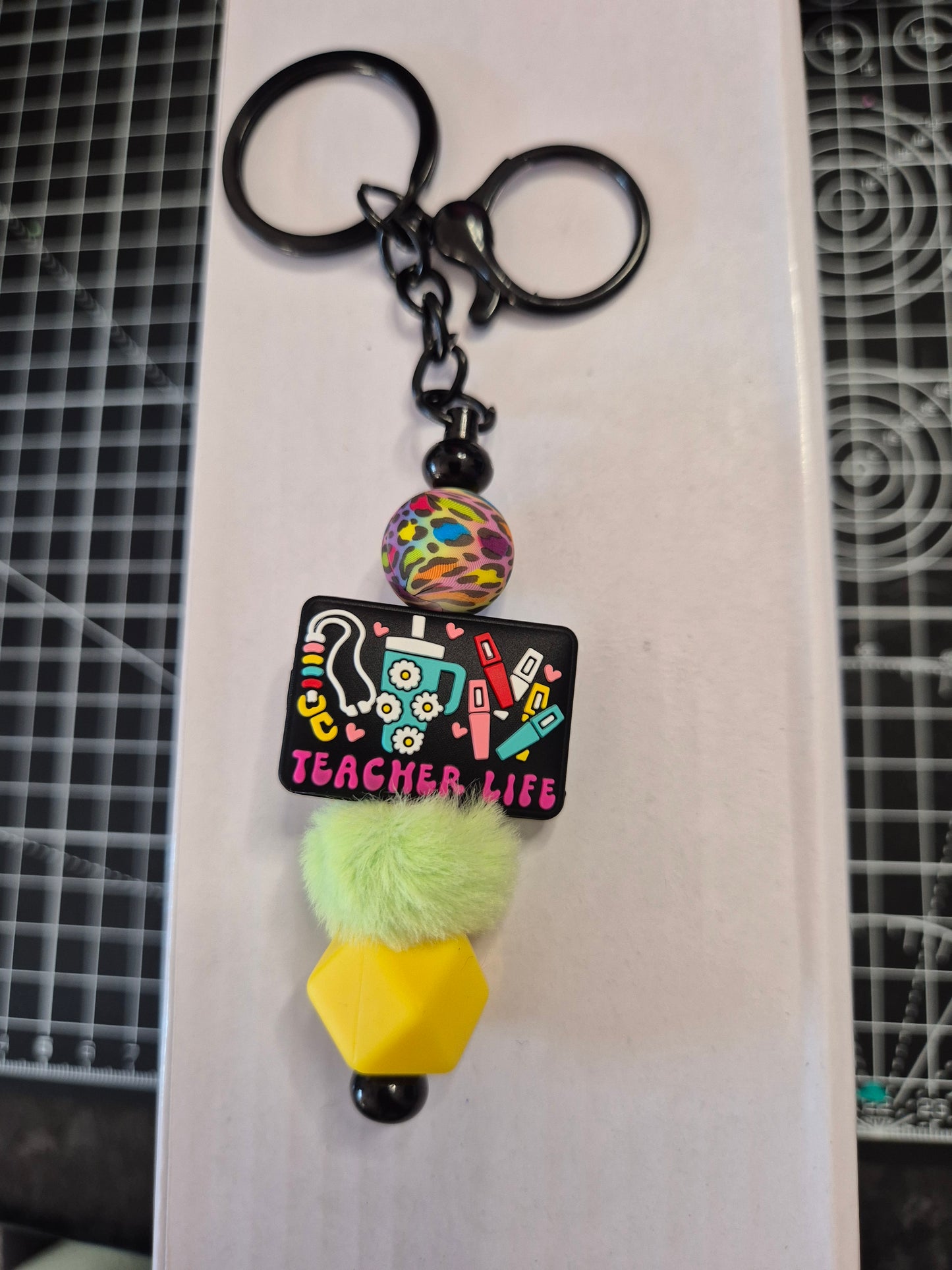 Multicolour Teach Keyring