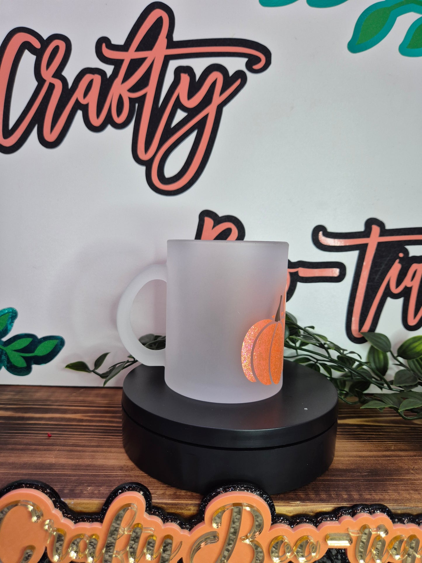 Frosted Pumpkin Mug