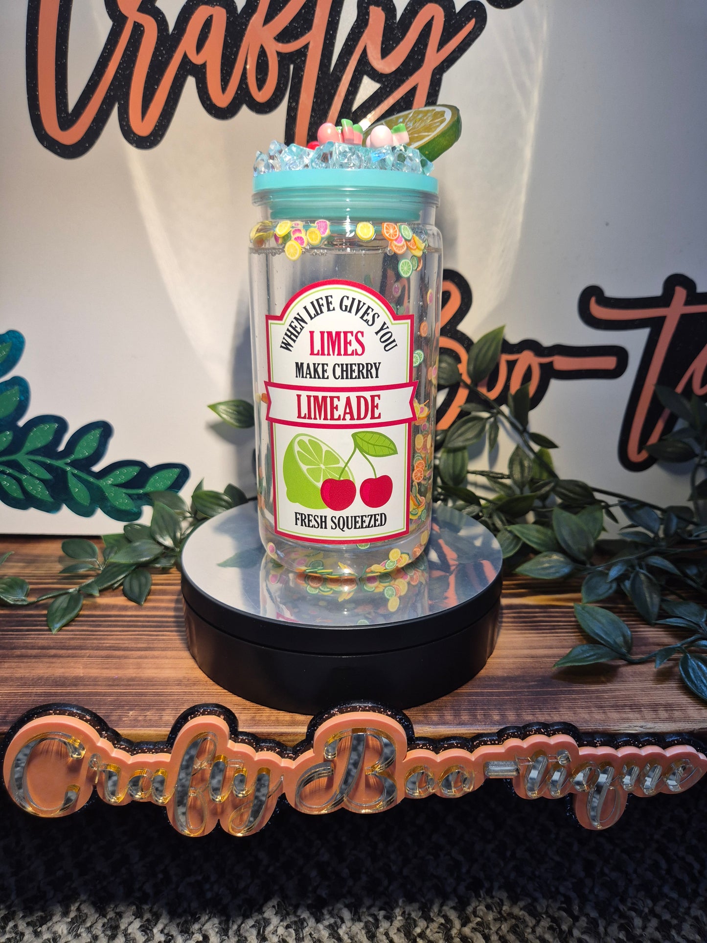 Cherry Limeade Libby Cup (Acrylic)
