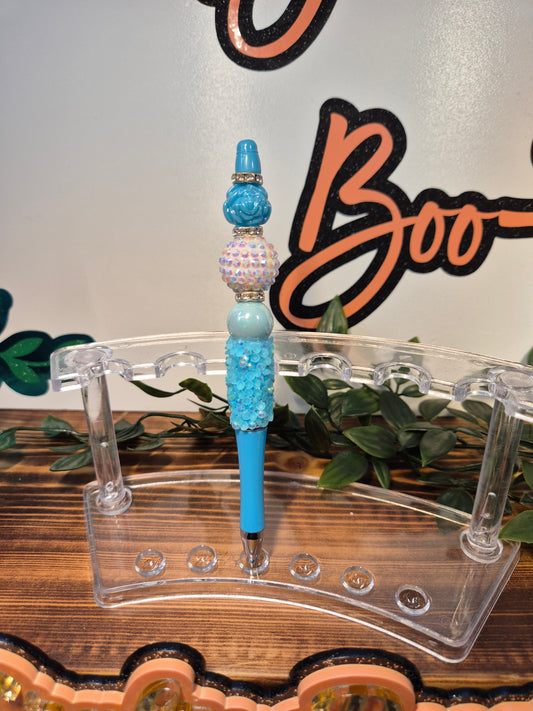 Blue Rose Pen
