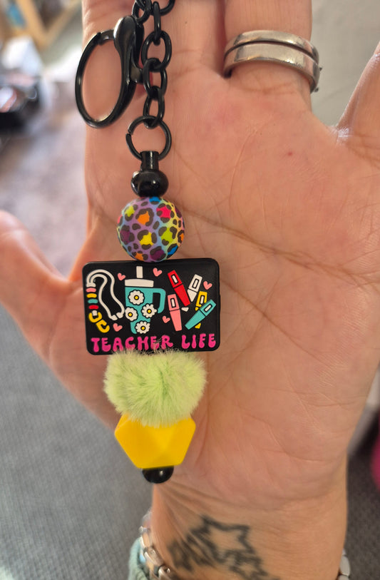 Multicolour Teach Keyring